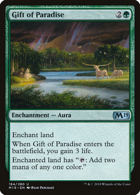 Gift of Paradise (184) [Core Set 2019]