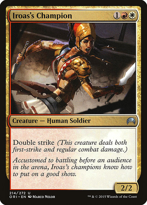 Iroas's Champion (214) [Magic Origins]