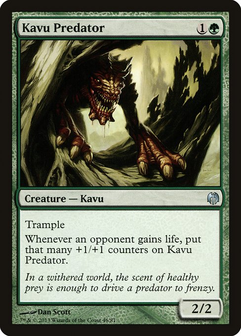 Kavu Predator (46) [Duel Decks: Heroes vs. Monsters]