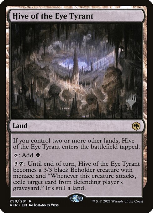 Hive of the Eye Tyrant (258p) [Adventures in the Forgotten Realms Promos]