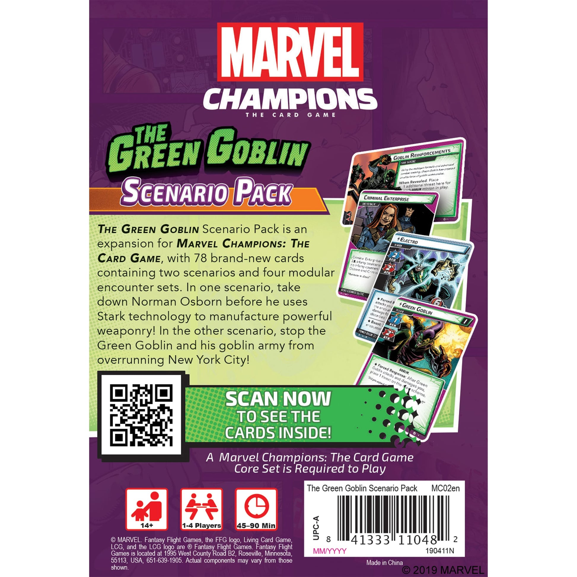Marvel Champions The Green Goblin Scenario Pack MC02 image 1