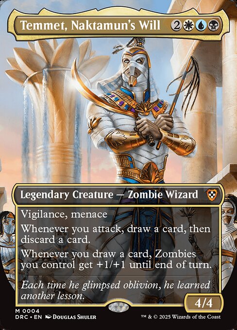 Temmet, Naktamun's Will (4) [Aetherdrift Commander]