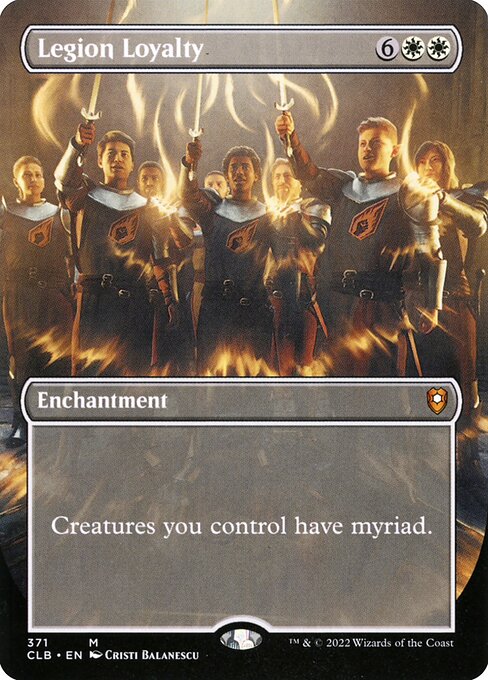 Legion Loyalty (371) [Commander Legends: Battle for Baldur's Gate] [Borderless]