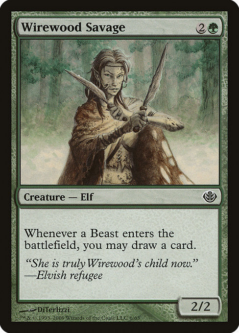 Wirewood Savage (6) [Duel Decks: Garruk vs. Liliana]