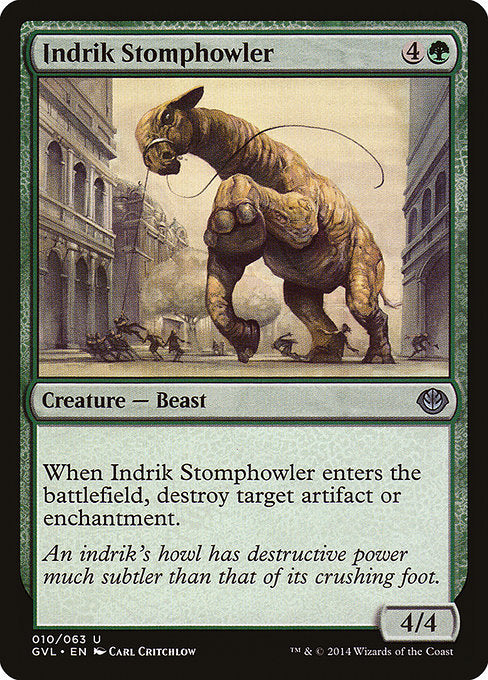 Indrik Stomphowler (10) [Duel Decks Anthology: Garruk vs. Liliana]