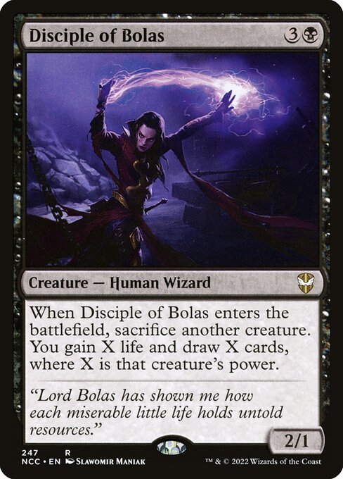 Disciple of Bolas (247) [New Capenna Commander]