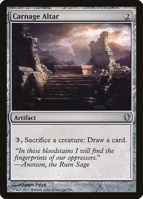 Carnage Altar (238) [Commander 2013]