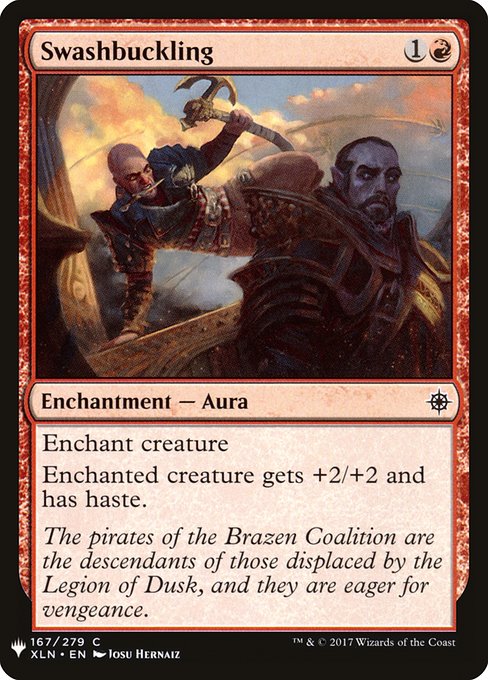 Swashbuckling (XLN-167) [The List]