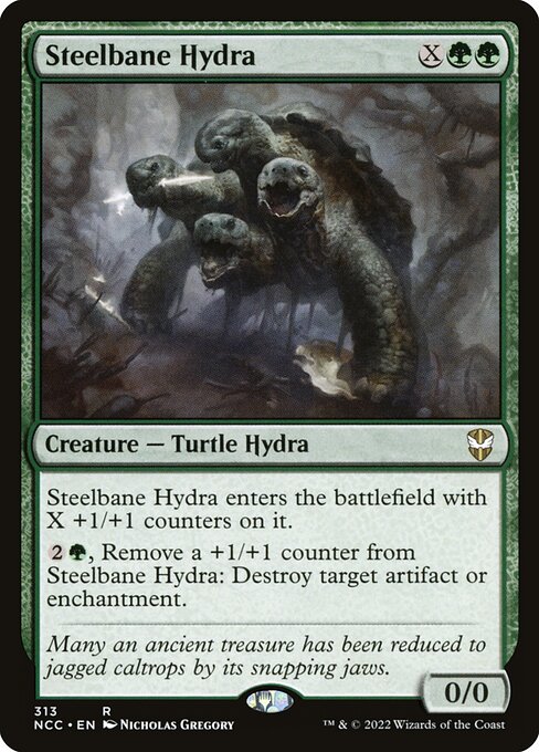 Steelbane Hydra (313) [New Capenna Commander]