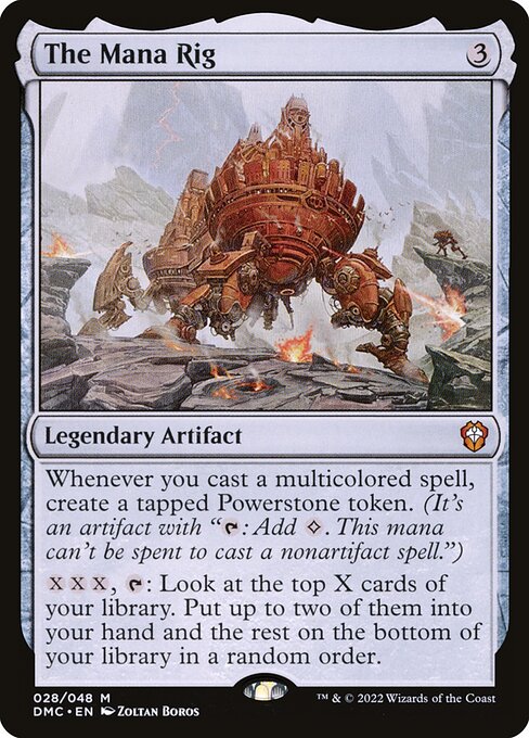 The Mana Rig (28) [Dominaria United Commander]