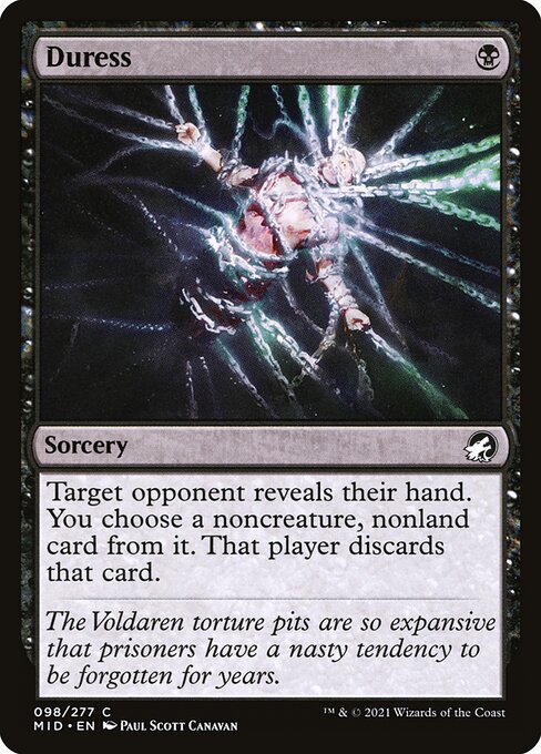 Duress (98) [Innistrad: Midnight Hunt]