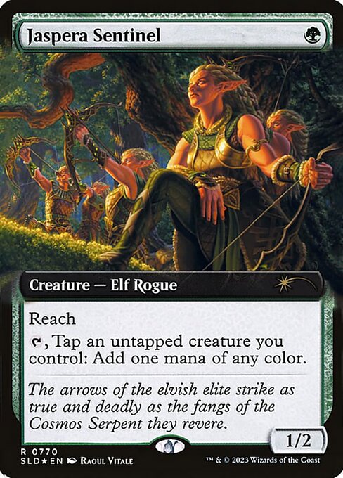 Jaspera Sentinel (770) [Secret Lair Drop] [Extended Art]