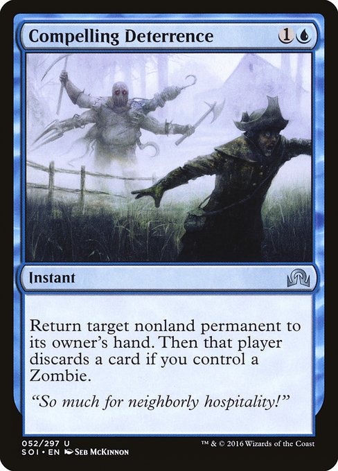 Compelling Deterrence (52) [Shadows over Innistrad]
