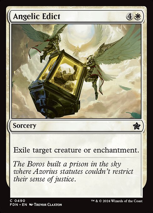 Angelic Edict (490) [Foundations]