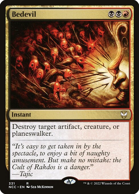 Bedevil (331) [New Capenna Commander]