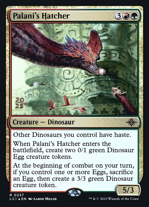 Palani's Hatcher (237s) [The Lost Caverns of Ixalan Promos]