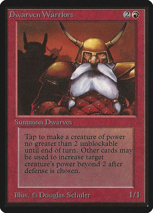 Dwarven Warriors (144) [Limited Edition Beta]