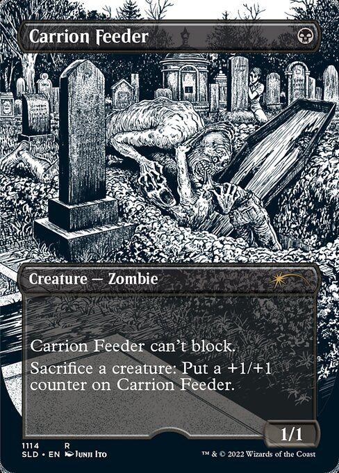 Carrion Feeder (1114) [Secret Lair Drop] [Borderless]