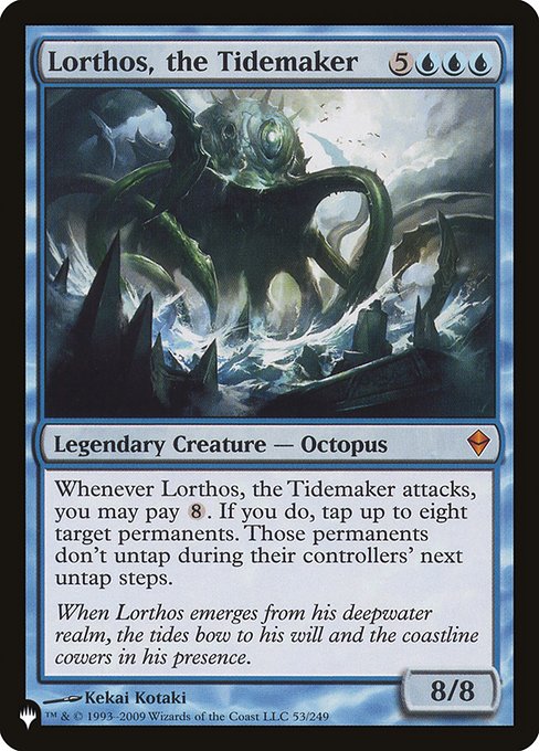 Lorthos, the Tidemaker (ZEN-53) [The List]