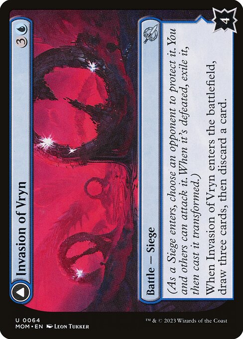 Invasion of Vryn // Overloaded Mage-Ring (64) [March of the Machine]