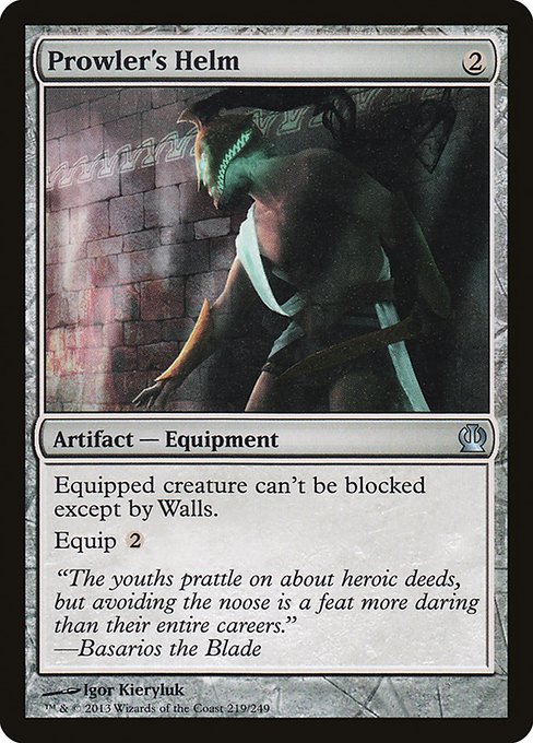 Prowler's Helm (219) [Theros]