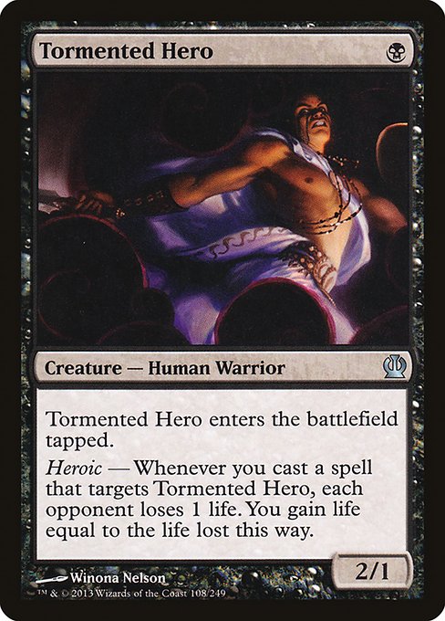 Tormented Hero (108) [Theros]
