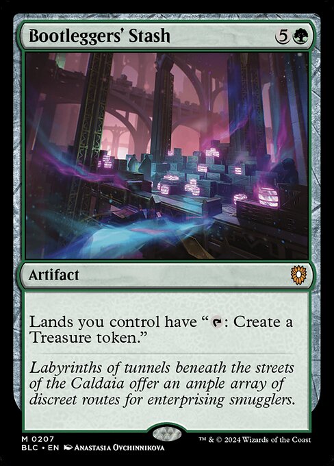 Bootleggers' Stash (207) [Bloomburrow Commander]