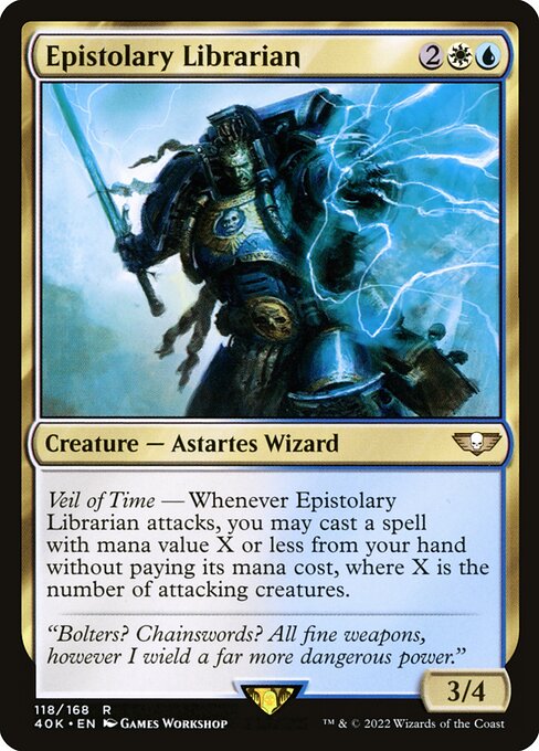 Epistolary Librarian (118) [Warhammer 40,000 Commander]