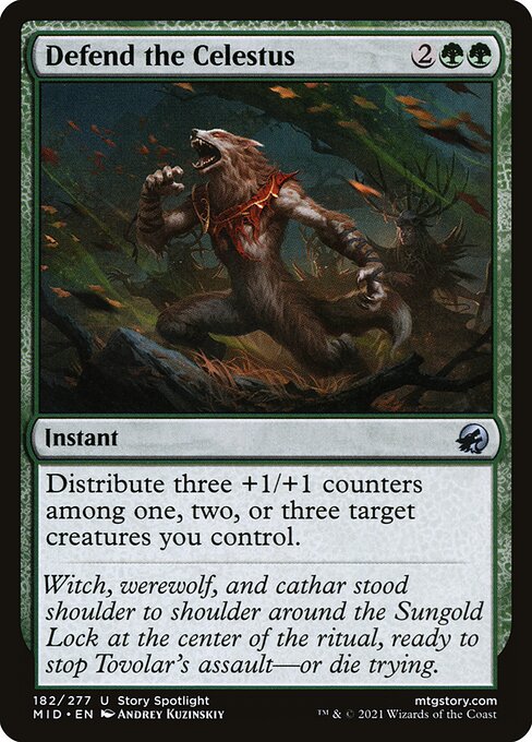 Defend the Celestus (182) [Innistrad: Midnight Hunt]