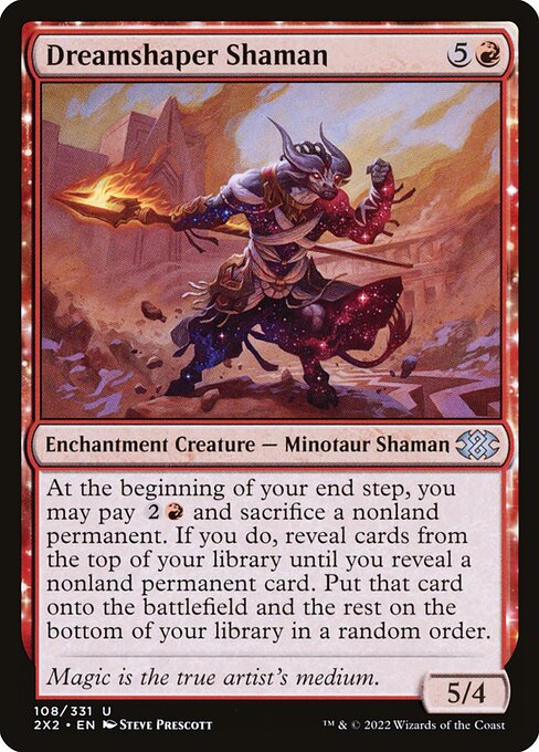 Dreamshaper Shaman (108) [Double Masters 2022]