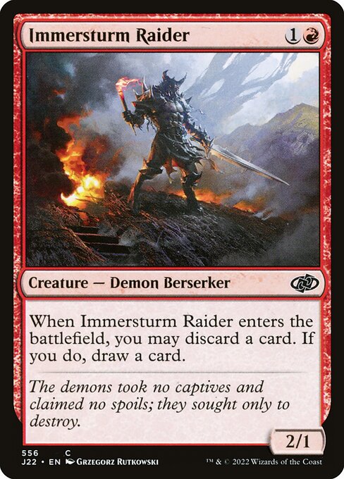 Immersturm Raider (556) [Jumpstart 2022]