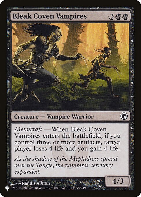 Bleak Coven Vampires (SOM-55) [The List]
