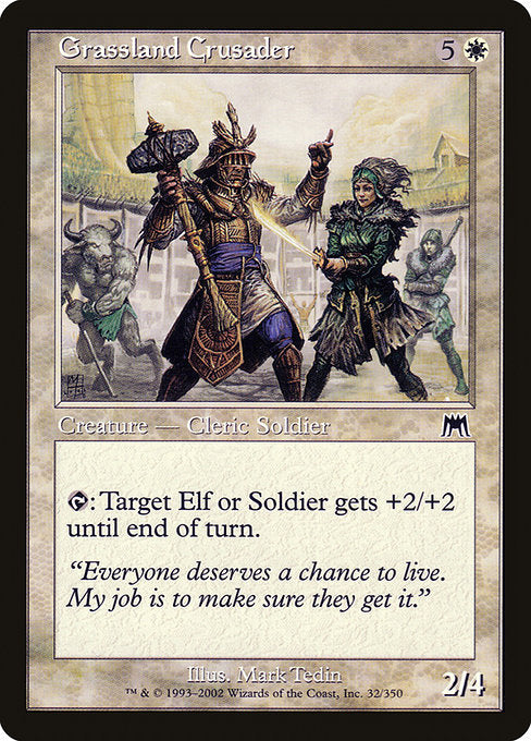 Grassland Crusader (32) [Onslaught]