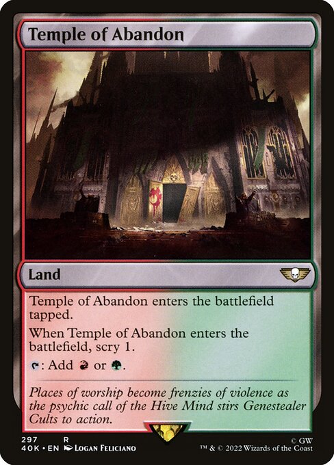 Temple of Abandon (297) [Warhammer 40,000 Commander]