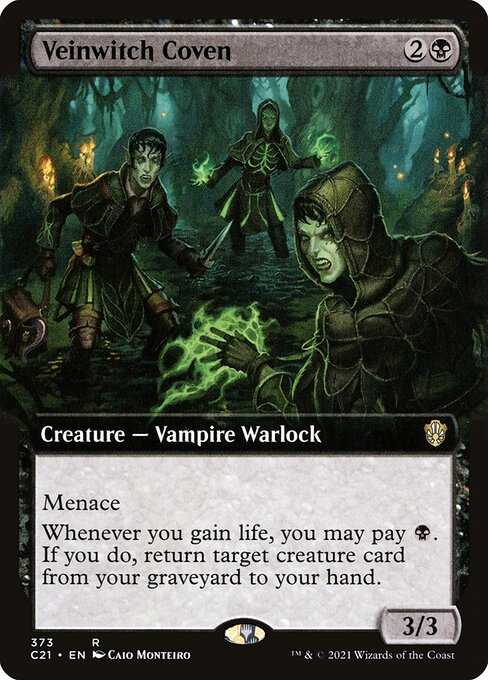 Veinwitch Coven (373) [Commander 2021] [Extended Art]