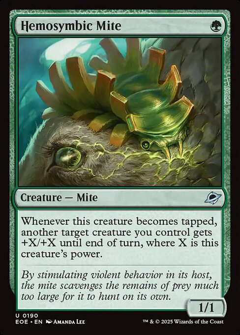 Hemosymbic Mite (190) [Edge of Eternities]