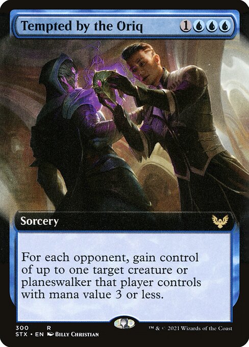 Tempted by the Oriq (300) [Strixhaven: School of Mages] [Extended Art]