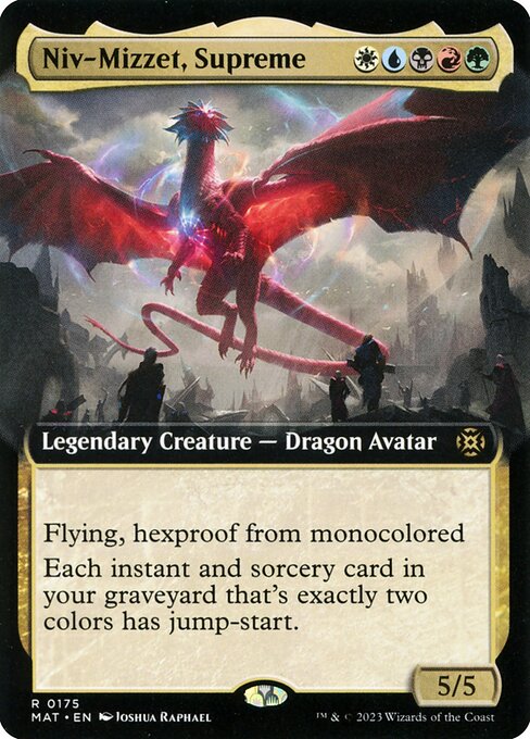 Niv-Mizzet, Supreme (175) [March of the Machine: The Aftermath] [Extended Art]