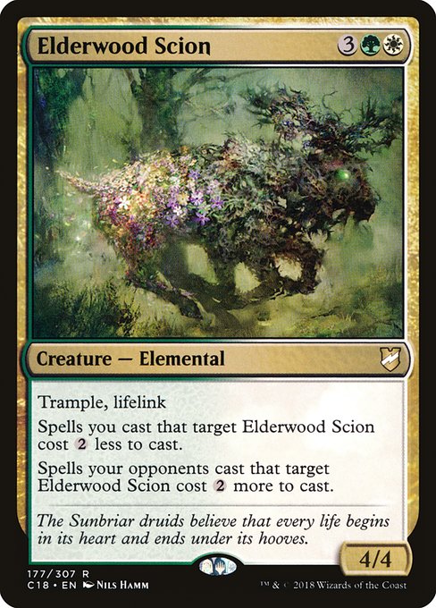 Elderwood Scion (177) [Commander 2018]