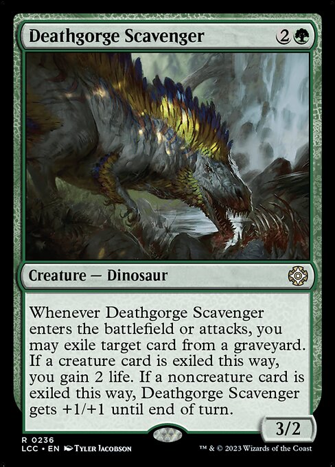 Deathgorge Scavenger (236) [The Lost Caverns of Ixalan Commander]