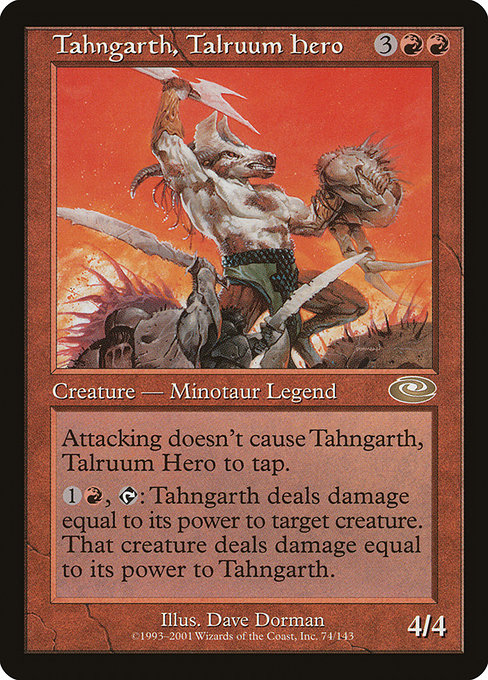 Tahngarth, Talruum Hero (74) [Planeshift]