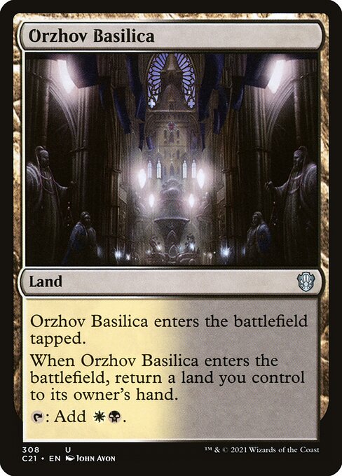 Orzhov Basilica (308) [Commander 2021]