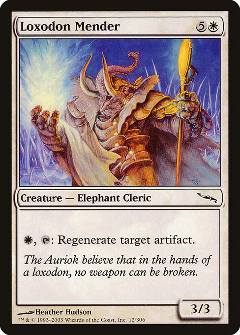 Loxodon Mender (12) [Mirrodin]