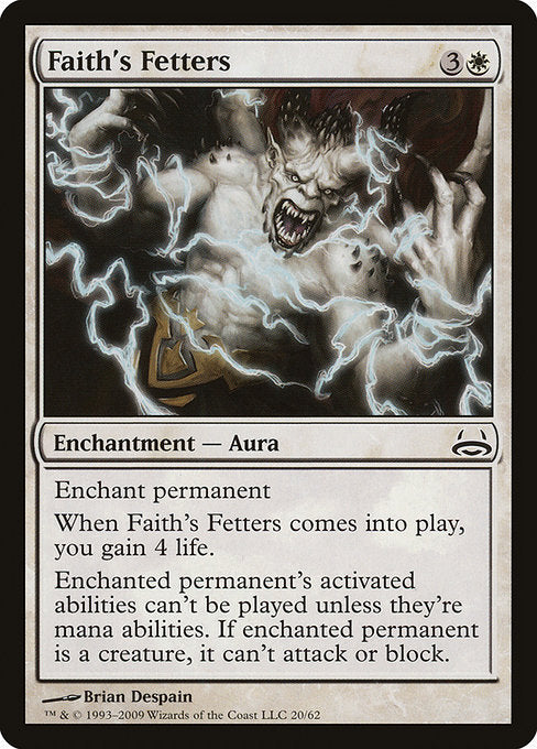 Faith's Fetters (20) [Duel Decks: Divine vs. Demonic]