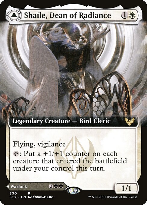 Shaile, Dean of Radiance // Embrose, Dean of Shadow (330) [Strixhaven: School of Mages] [Extended Art]