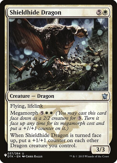 Shieldhide Dragon (DTK-37) [The List]