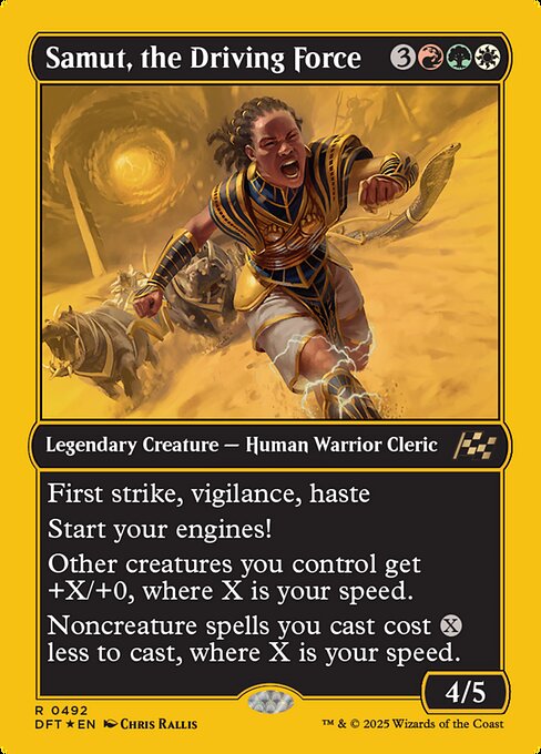 Samut, the Driving Force (492) [Aetherdrift]