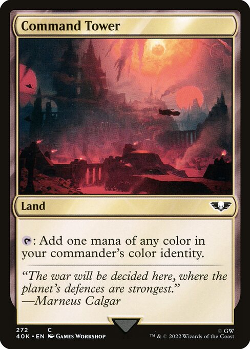 Command Tower (272) [Warhammer 40,000 Commander]