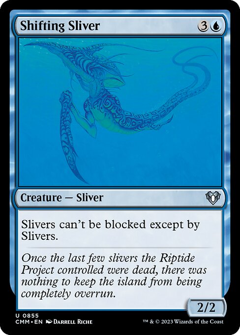 Shifting Sliver (855) [Commander Masters]