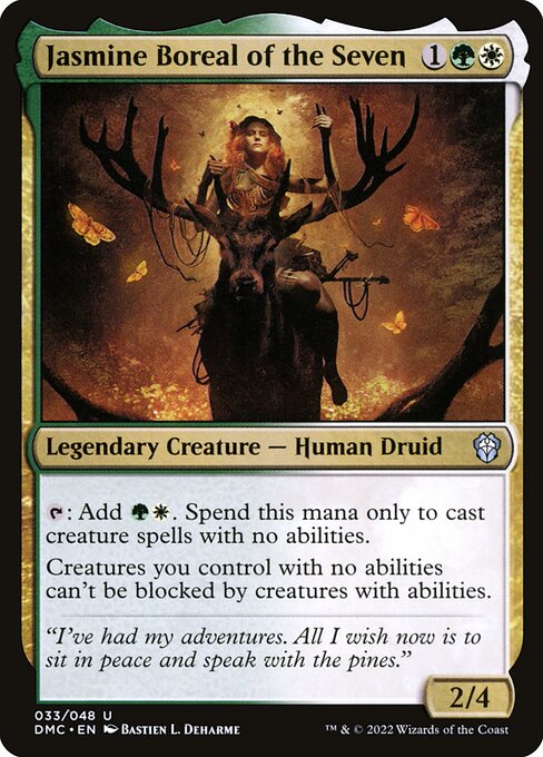 Jasmine Boreal of the Seven (33) [Dominaria United Commander]